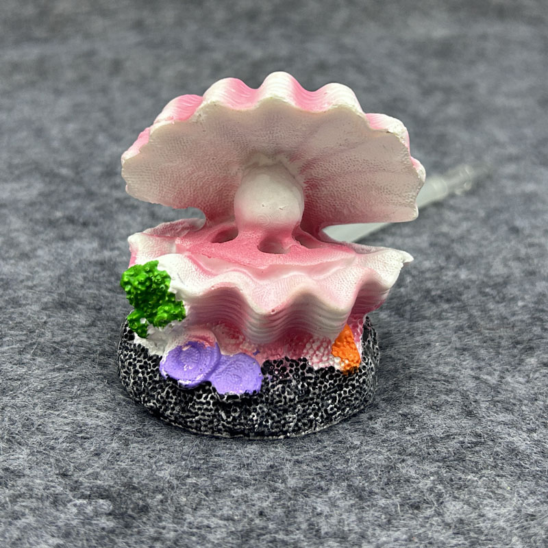 Aquarium Fish Cichlid - Cute Shell Shape Bubble Stone Oxygen