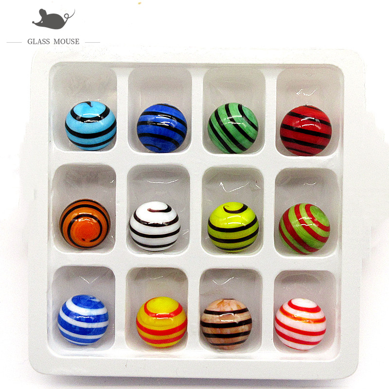 Aquarium Fish Cichlid - 18mm New Handmade Glass Marbles Balls