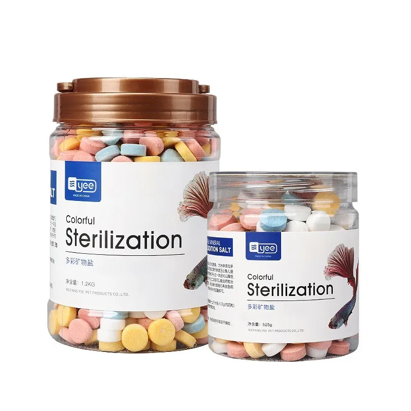 Aquarium Fish Medicine - YEE 525g/1200g Aquarium Medicinal Salt Professional