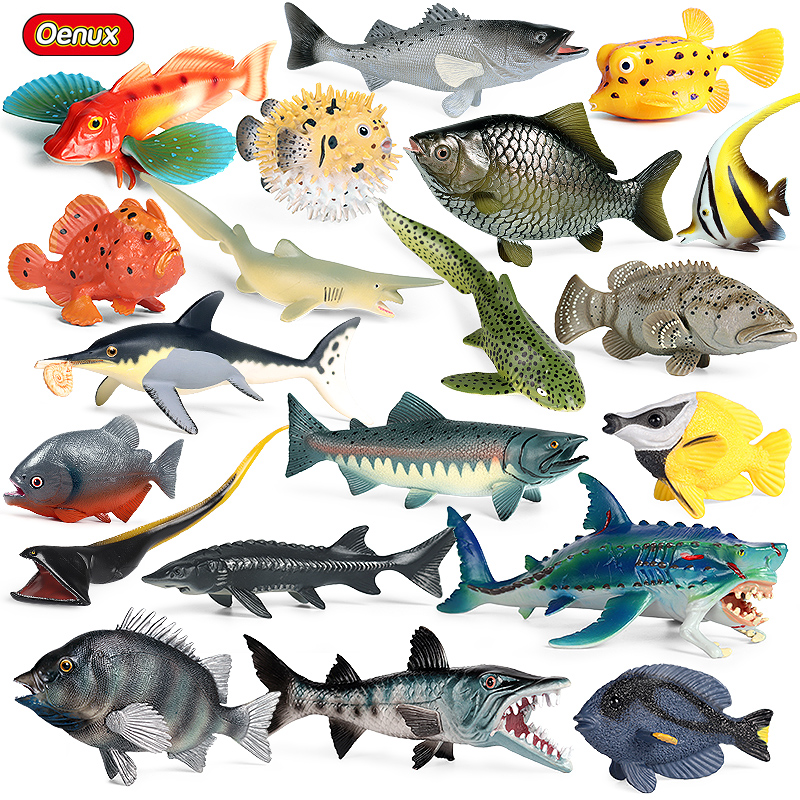 Fish In Aquarium Picture - Oenux Sea Life Animals Model Action