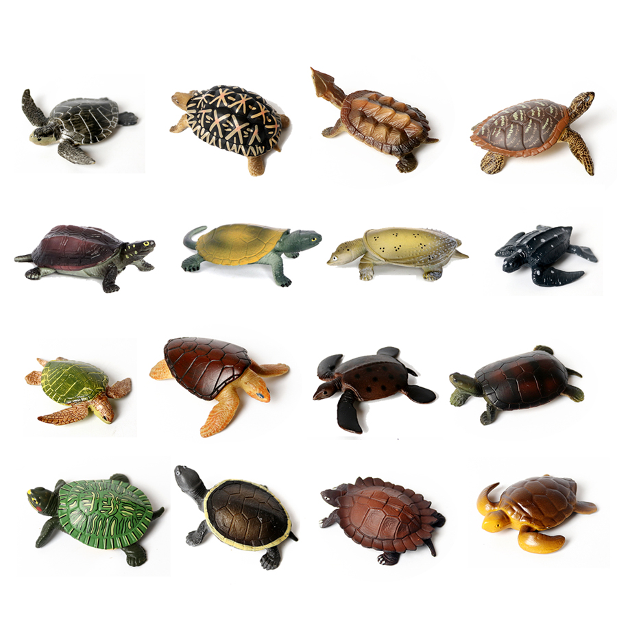 Aquarium Fish Cichlid - Realistic Miniatures Marine Life Sea Turtle