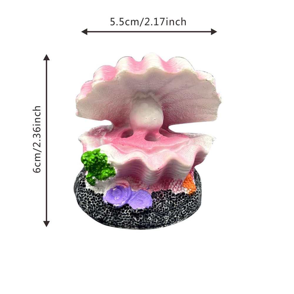 Cute Shell Shape Bubble Stone  - Aquarium Fish Cichlid 评论和价格