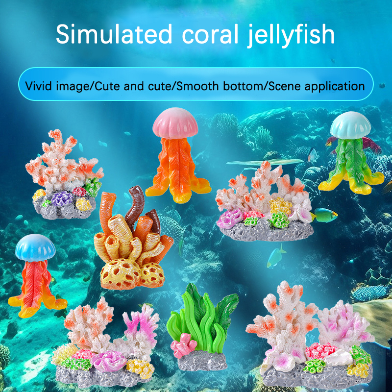 Mini Resin Fish Tank Accessori - Aquarium Fish Cichlid 评论和价格