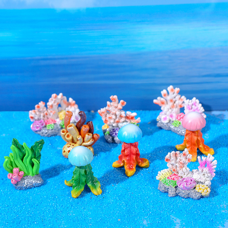 Mini Resin Fish Tank Accessori - Aquarium Fish Cichlid 评论和价格