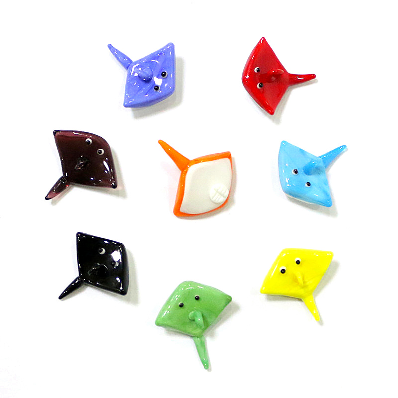 2pcs Mini Glass Manta Ray Pend - Aquarium Fish Japan 评论和价格
