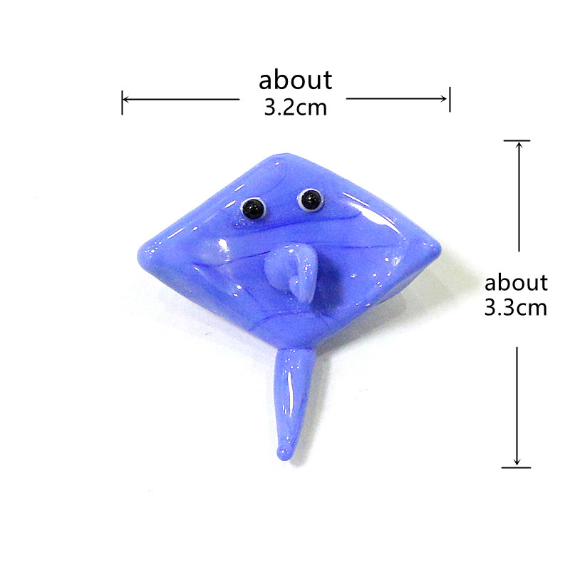 2pcs Mini Glass Manta Ray Pend - Aquarium Fish Japan 评论和价格