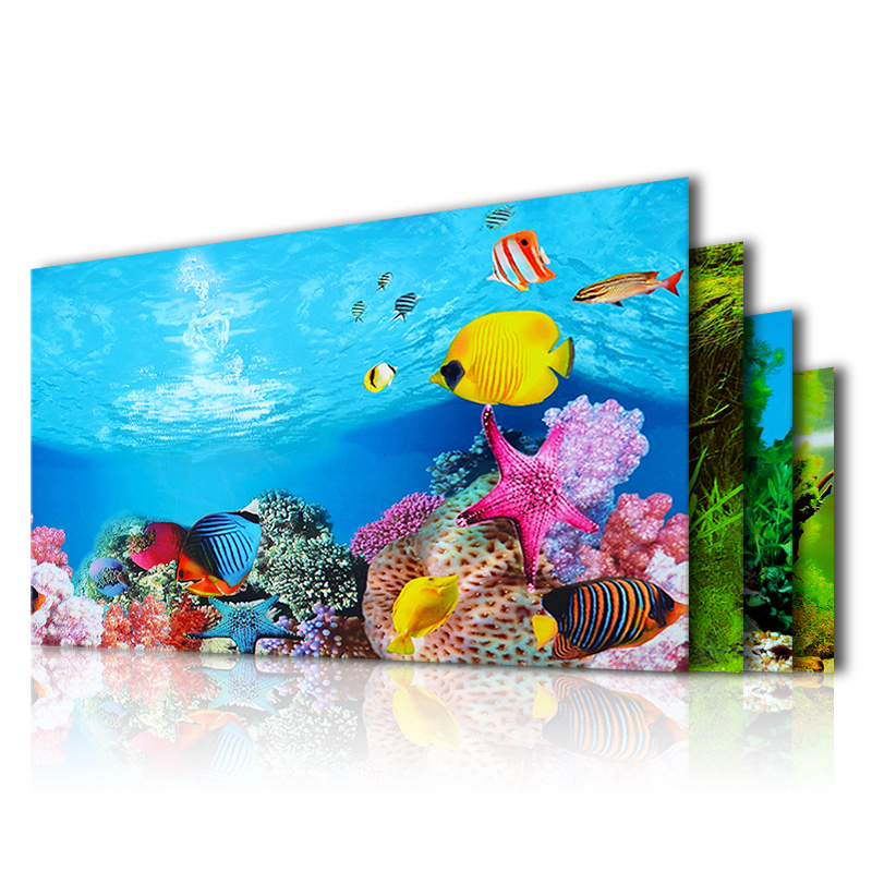 Fish tank background sticker p - Fish In Aquarium Picture 评论和价格