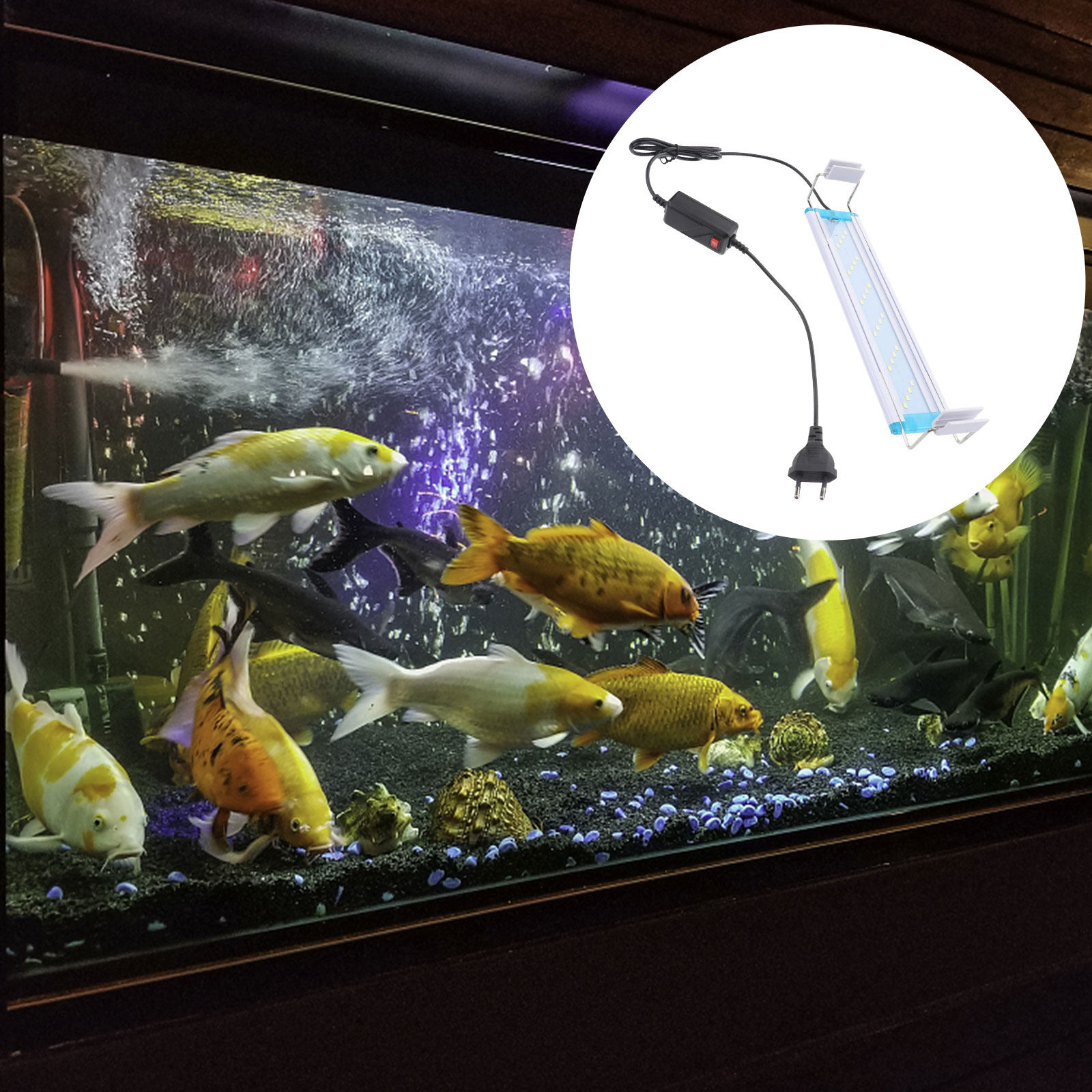 1Pcs Ultra-Thin Fish Tank LED  - Aquarium Fish With Long Lifespan 评论和价格