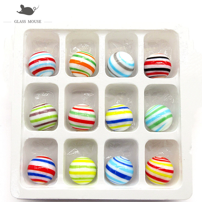 18mm New Handmade Glass Marble - Aquarium Fish Cichlid 评论和价格