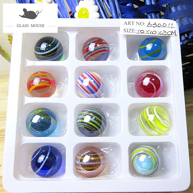 18mm New Handmade Glass Marble - Aquarium Fish Cichlid 评论和价格