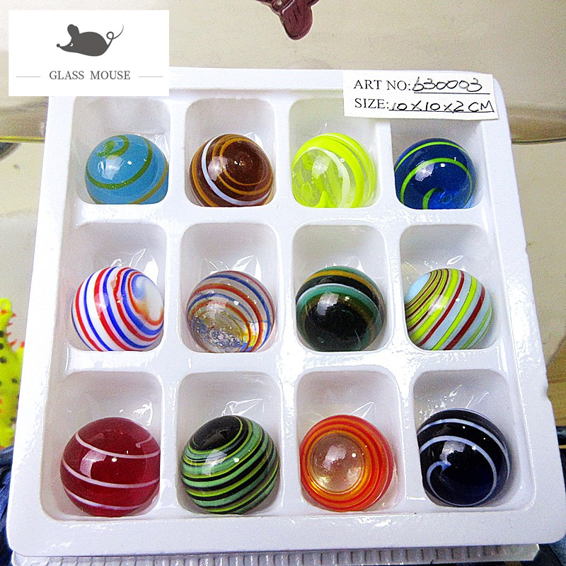 18mm New Handmade Glass Marble - Aquarium Fish Cichlid 评论和价格
