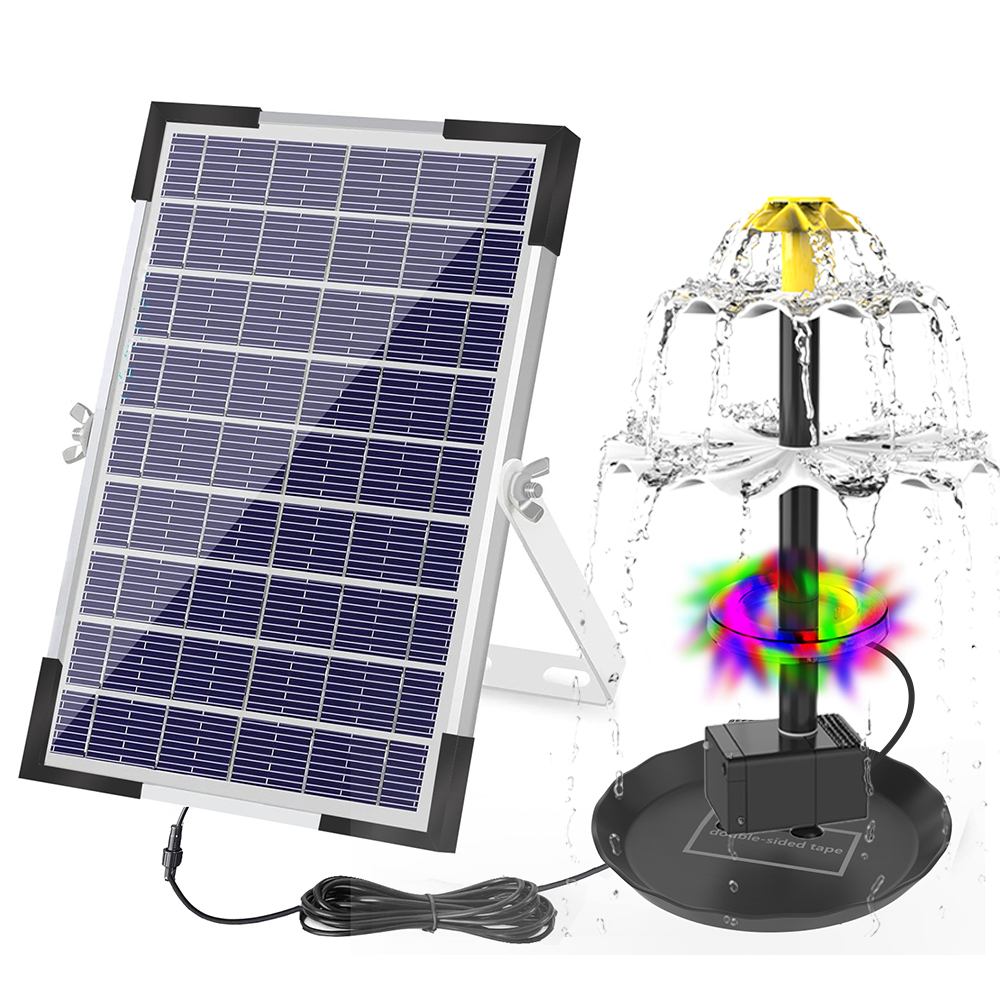 Solar Fountain Pump for Bird B - Aquarium Fish In Pond 评论和价格