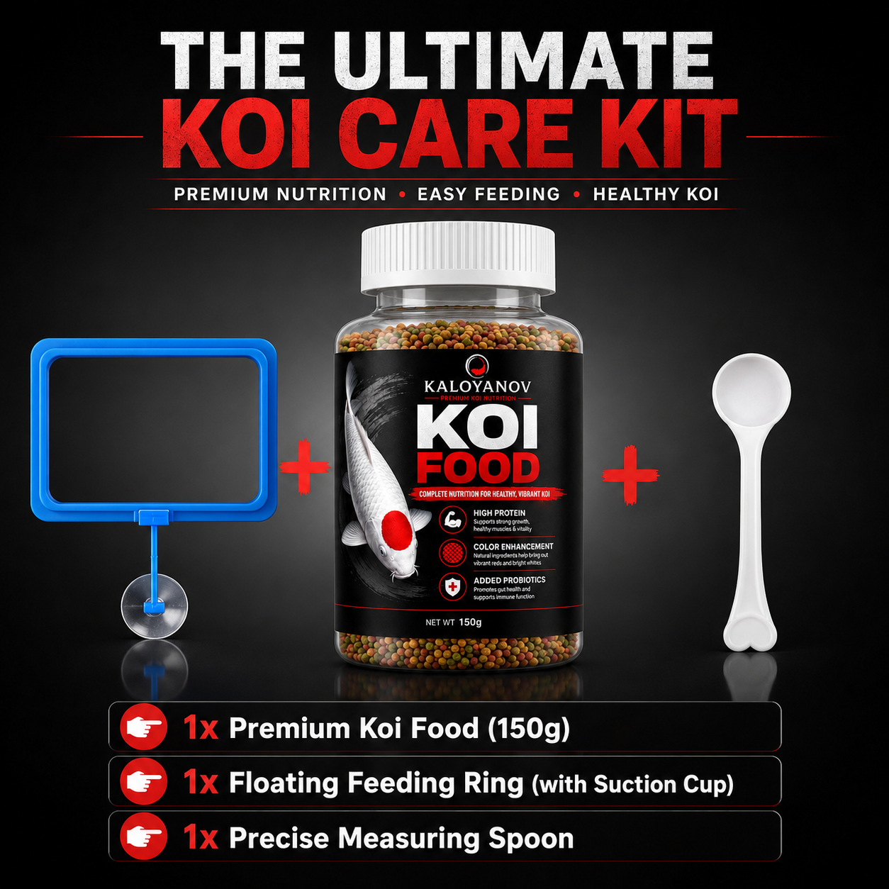 Koi Fish Food 150g High Protei - Aquarium Fish Medicine 评论和价格
