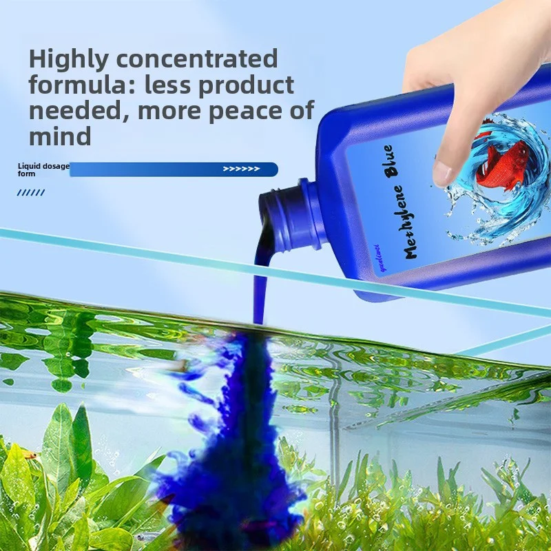 200/500ml Methylene Blue Solut - Aquarium Fish Medicine 评论和价格