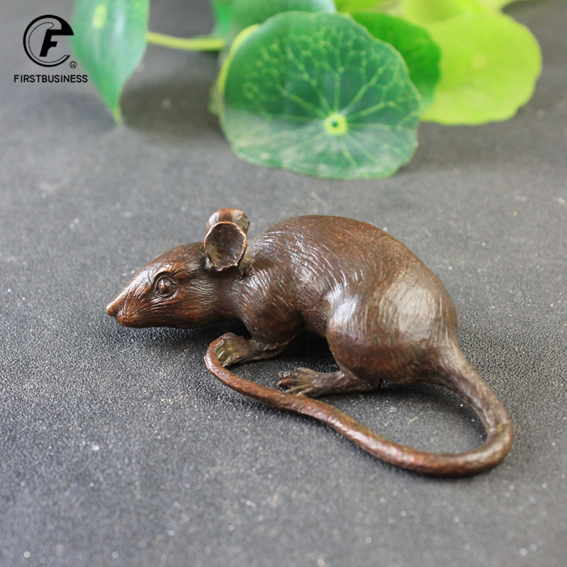Heavy Brass BIG Rat Mouse Figu - Aquarium Fish Cichlid 评论和价格