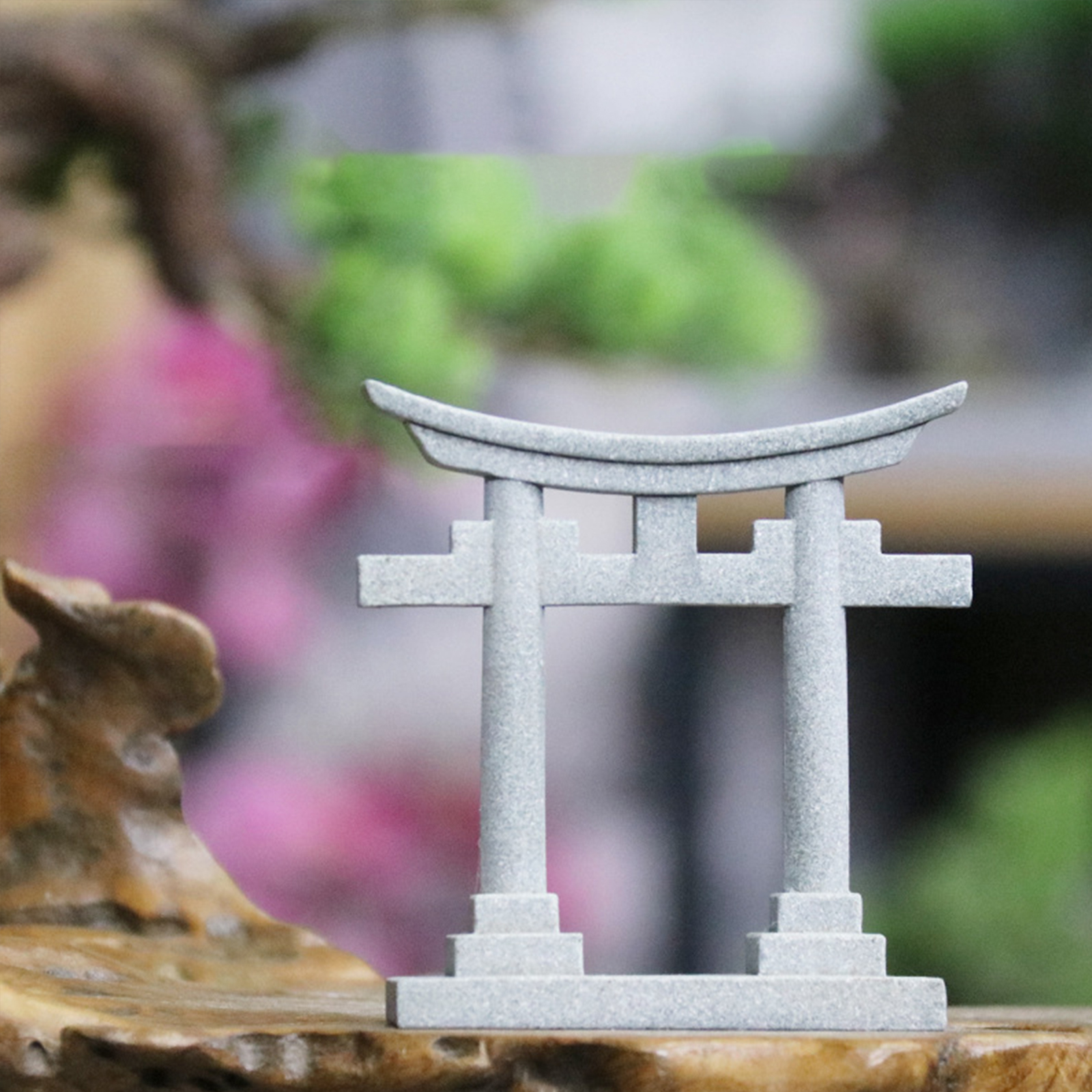 Japan Torii Gate Shrine Model  - Aquarium Fish Japan 评论和价格