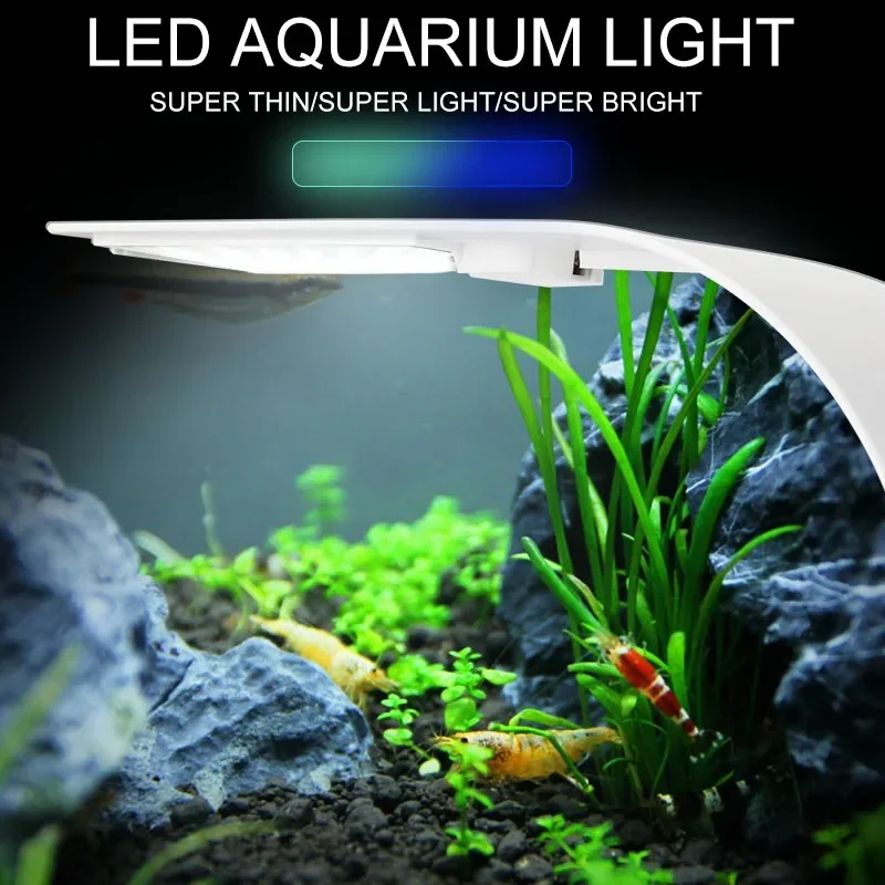 Super Slim LED Aquarium Light  - Fish In Aquarium Picture 评论和价格
