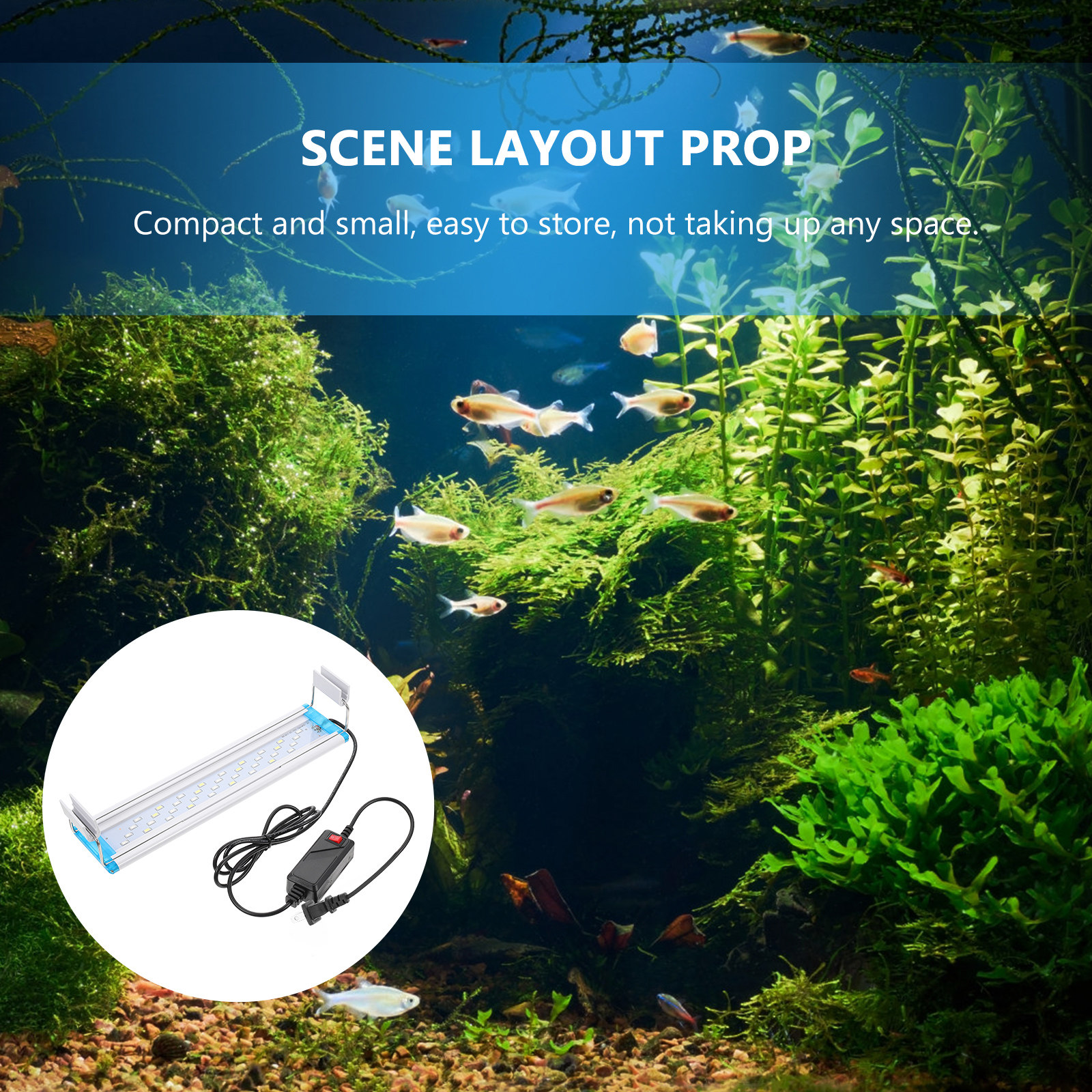 Tricolor LED Aquarium Light Hi - Aquarium Fish With Long Lifespan 评论和价格