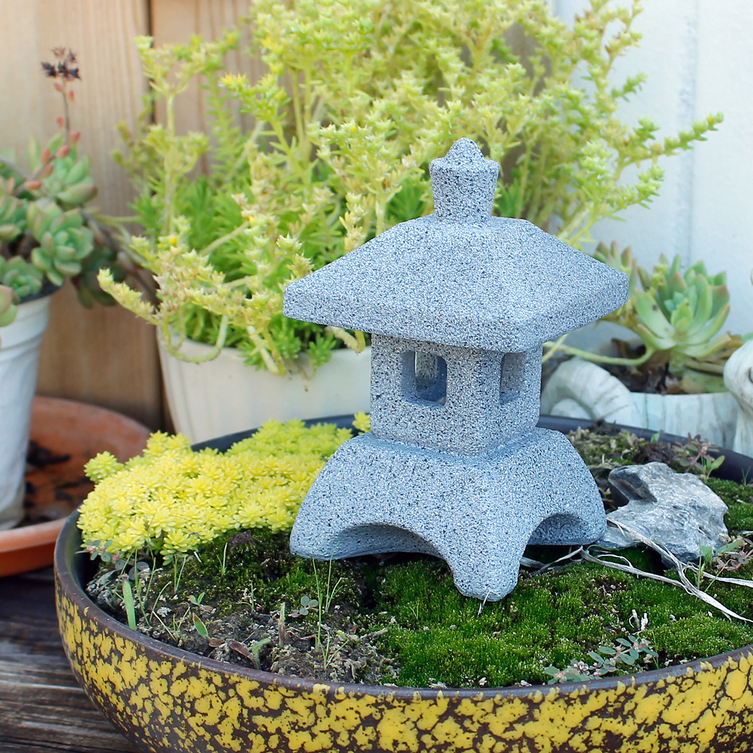 Japanese Lantern Pagoda Statue - Aquarium Fish Japan 评论和价格