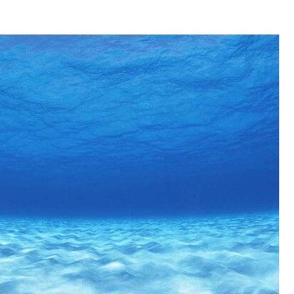 Fish Tank Adhesive Poster Life - Fish In Aquarium Picture 评论和价格