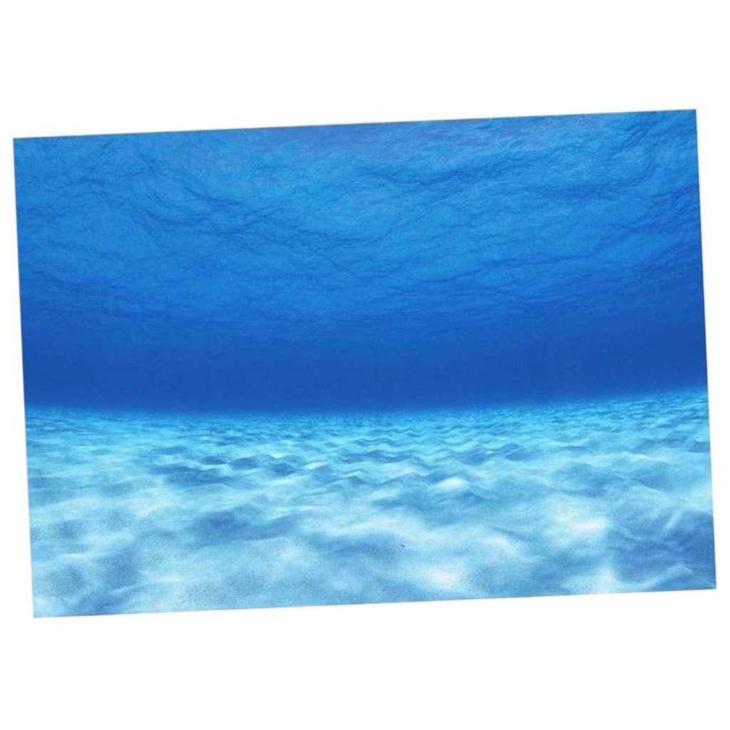 Fish Tank Adhesive Poster Life - Fish In Aquarium Picture 评论和价格