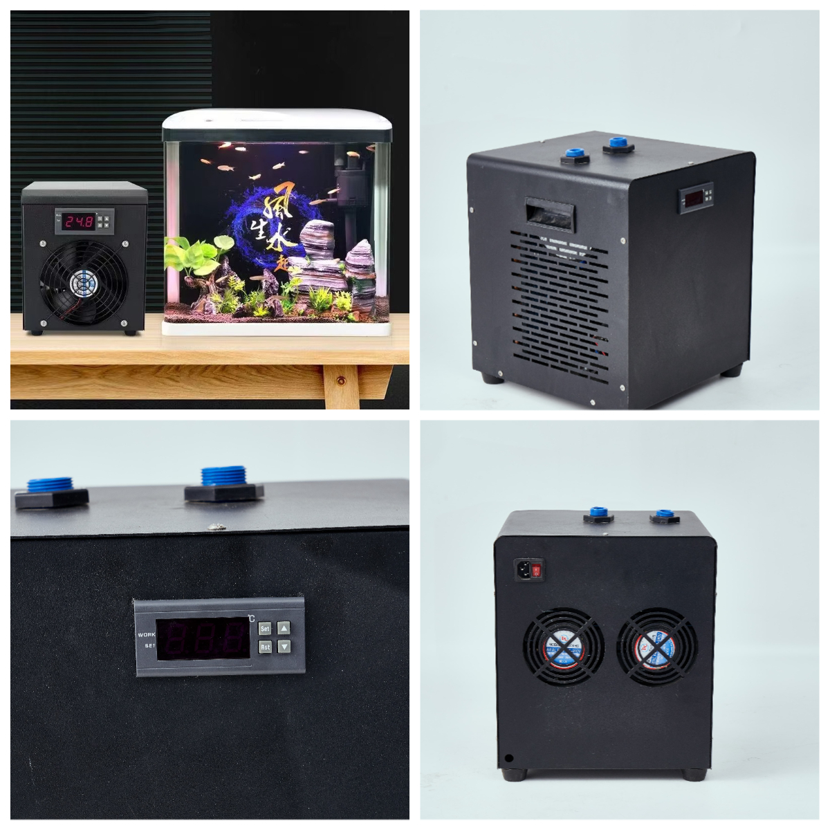 Fish Tank Aquarium Chiller wit - Aquarium Fish Logo 评论和价格