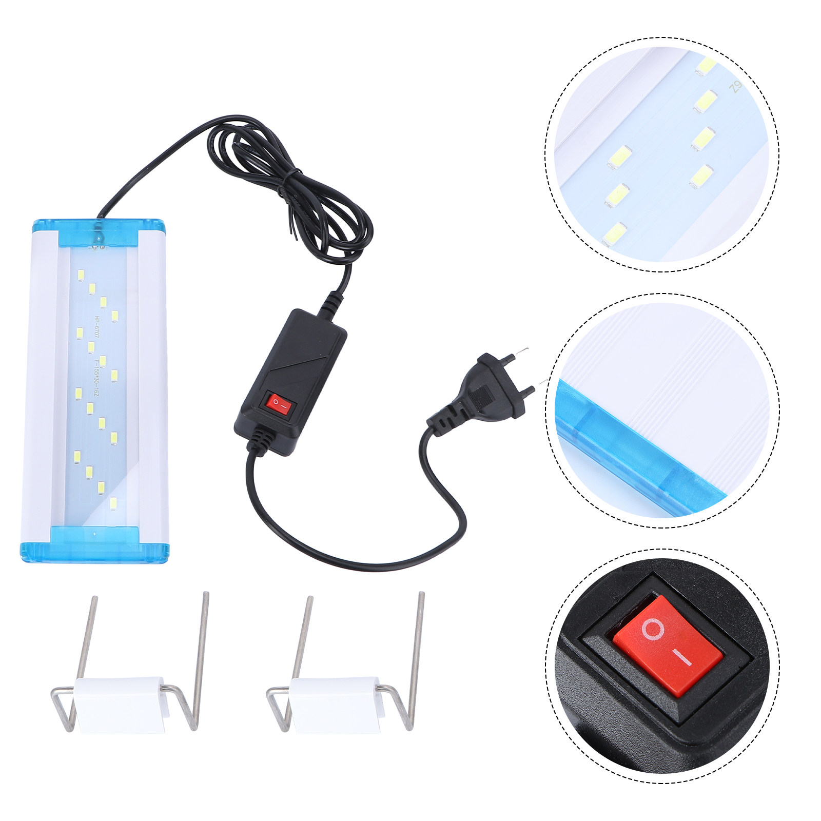 1Pcs Ultra-Thin Aquarium LED L - Aquarium Fish With Long Lifespan 评论和价格