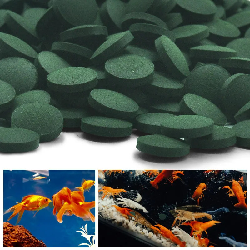 50-300Pcs High Purity Spirulin - Aquarium Fish Price 评论和价格