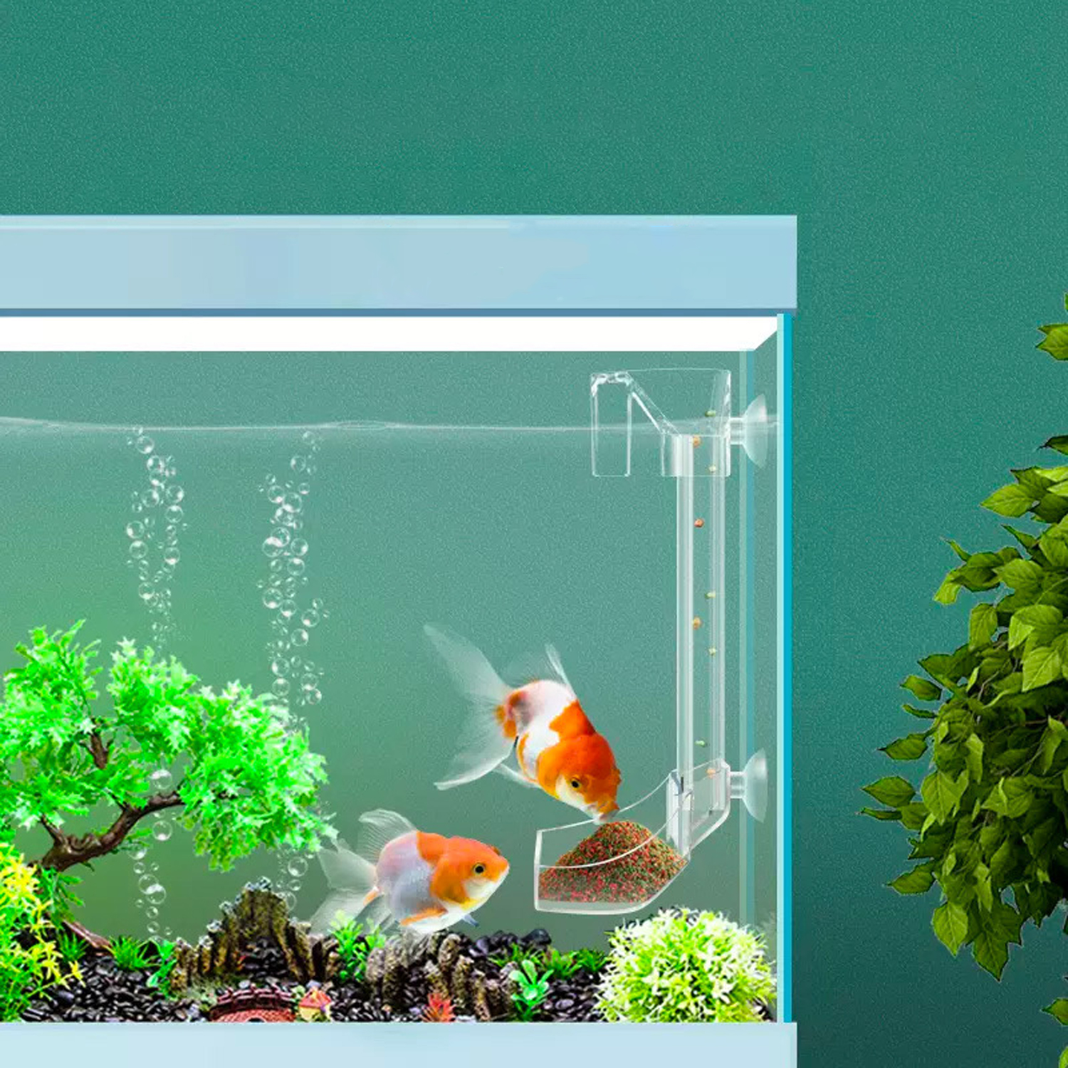 Aquarium Acrylic Feeding tube  - Aquarium Fish Variety 评论和价格