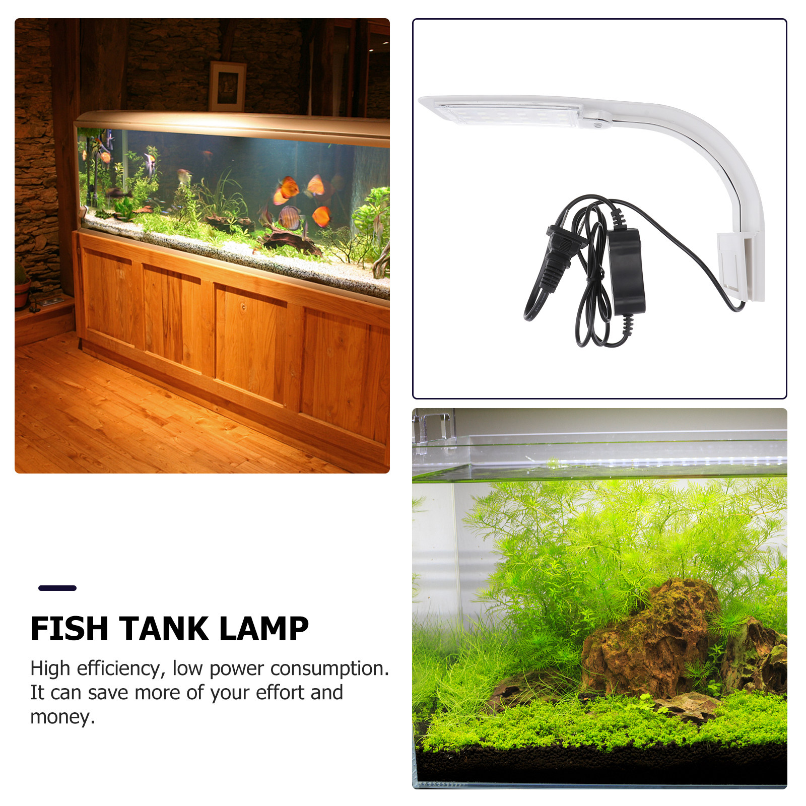 LED Aquarium Light for Fish Ta - Aquarium Fish With Long Lifespan 评论和价格